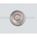 Round acrylic level gauge